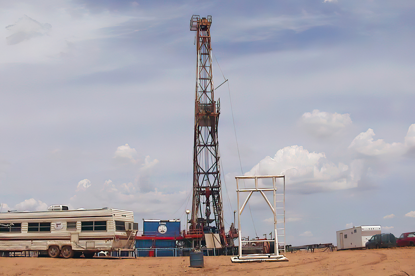 oil well pump in north Texas